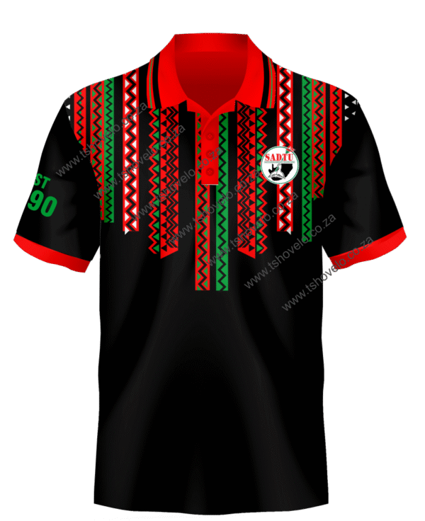 SADTU Black Golf Shirt Regalia