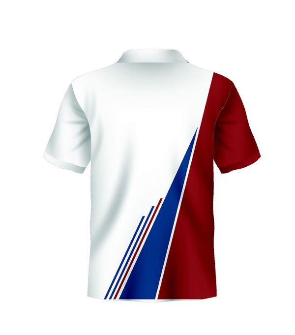 custom dye sublimated golf shirt