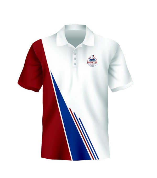 custom dye sublimated golf shirt